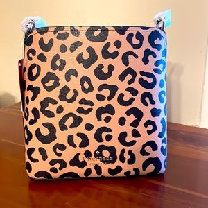 KATE SPADE LEOPARD PRINT small bucket  BAG